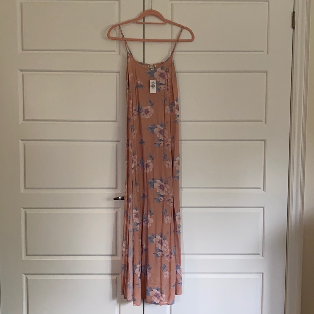 American eagle pink floral dress with tags